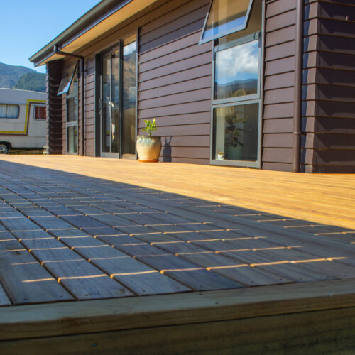 Deck built in Takaka